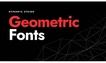 35+ Best Geometric Fonts 2023 (Free & Premium)